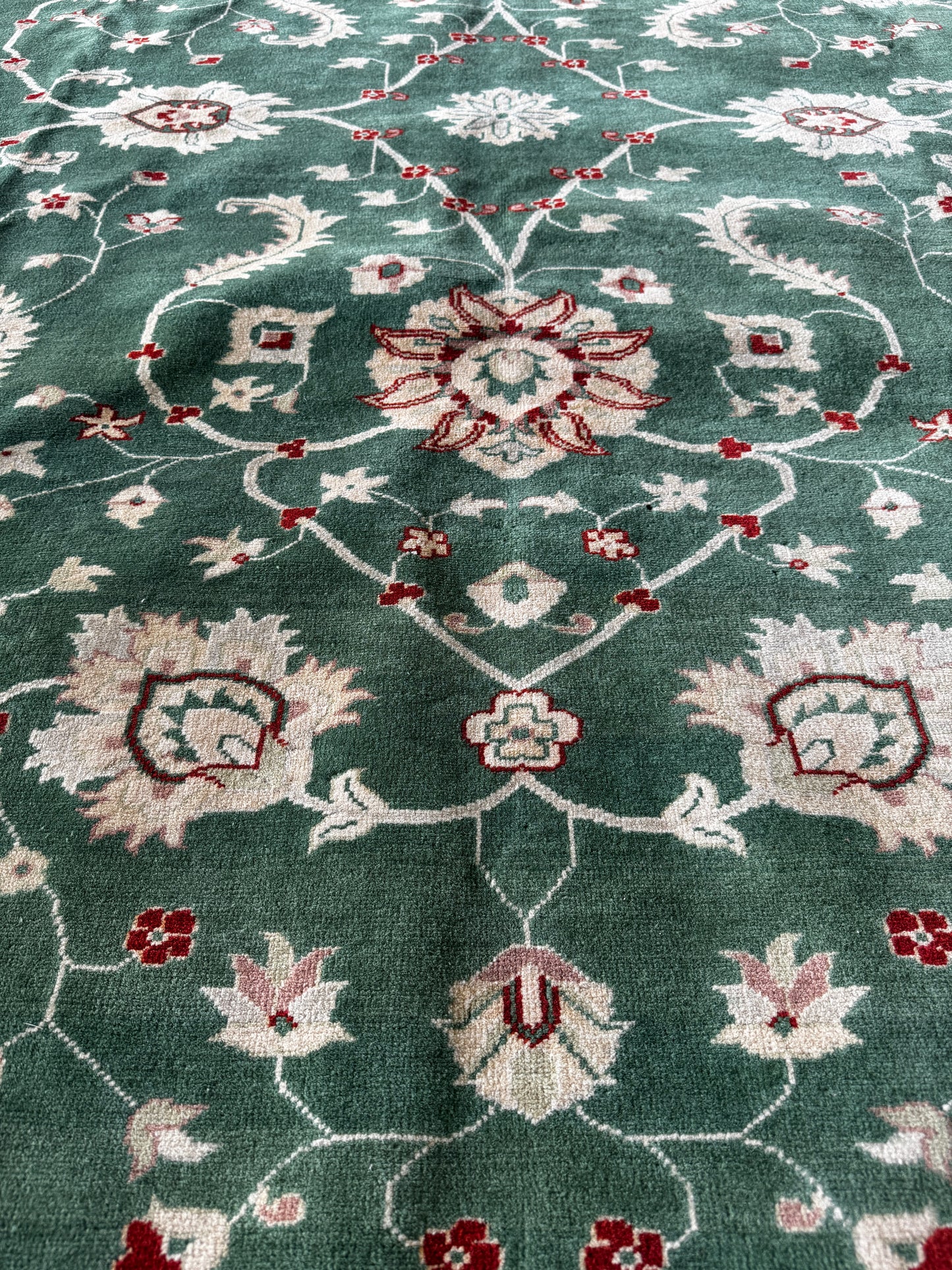 Hand-woven Afghan Chobi Rug — 2.85 × 2.00 m