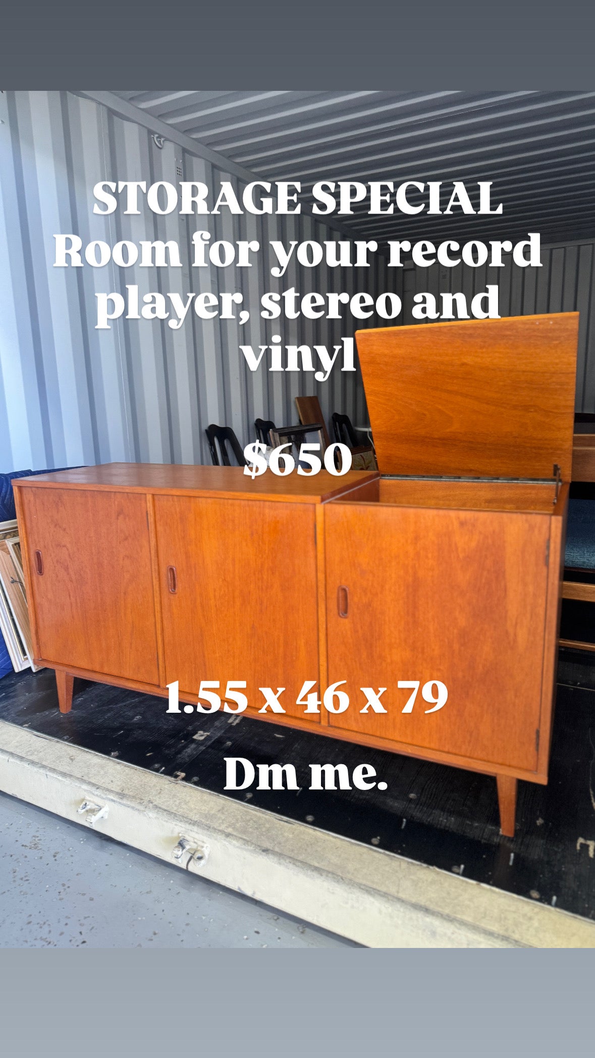 ✨ Mid-Century Teak Sideboard ✨
