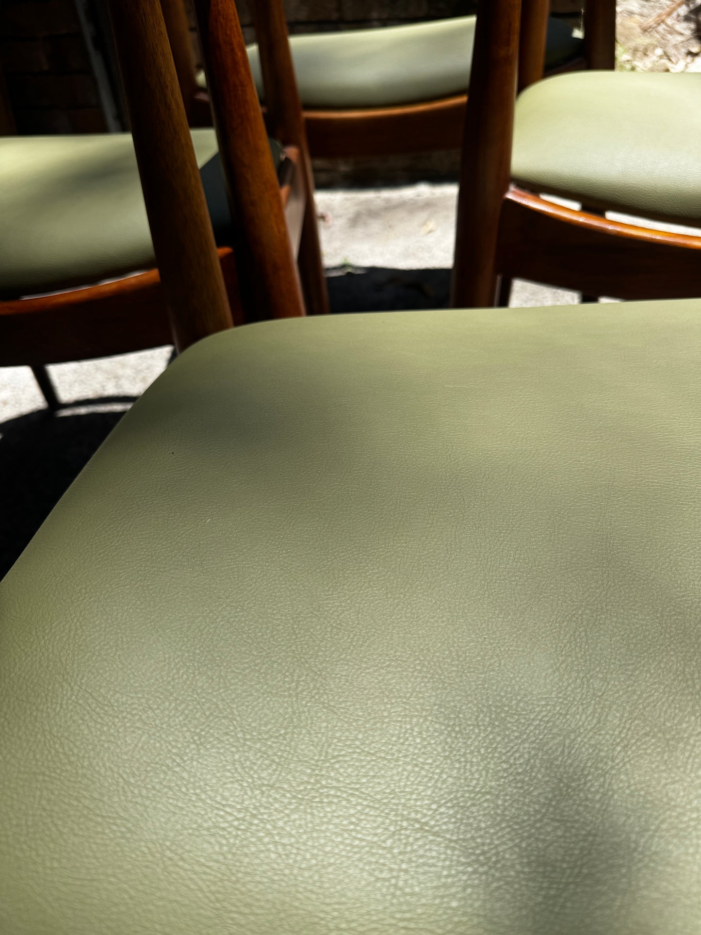 Set of 4 Danish Deluxe “Denmark” Dining Chairs – Australian Made, c.1960s