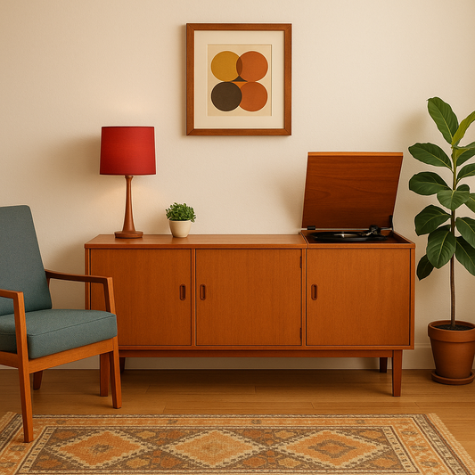✨ Mid-Century Teak Sideboard ✨