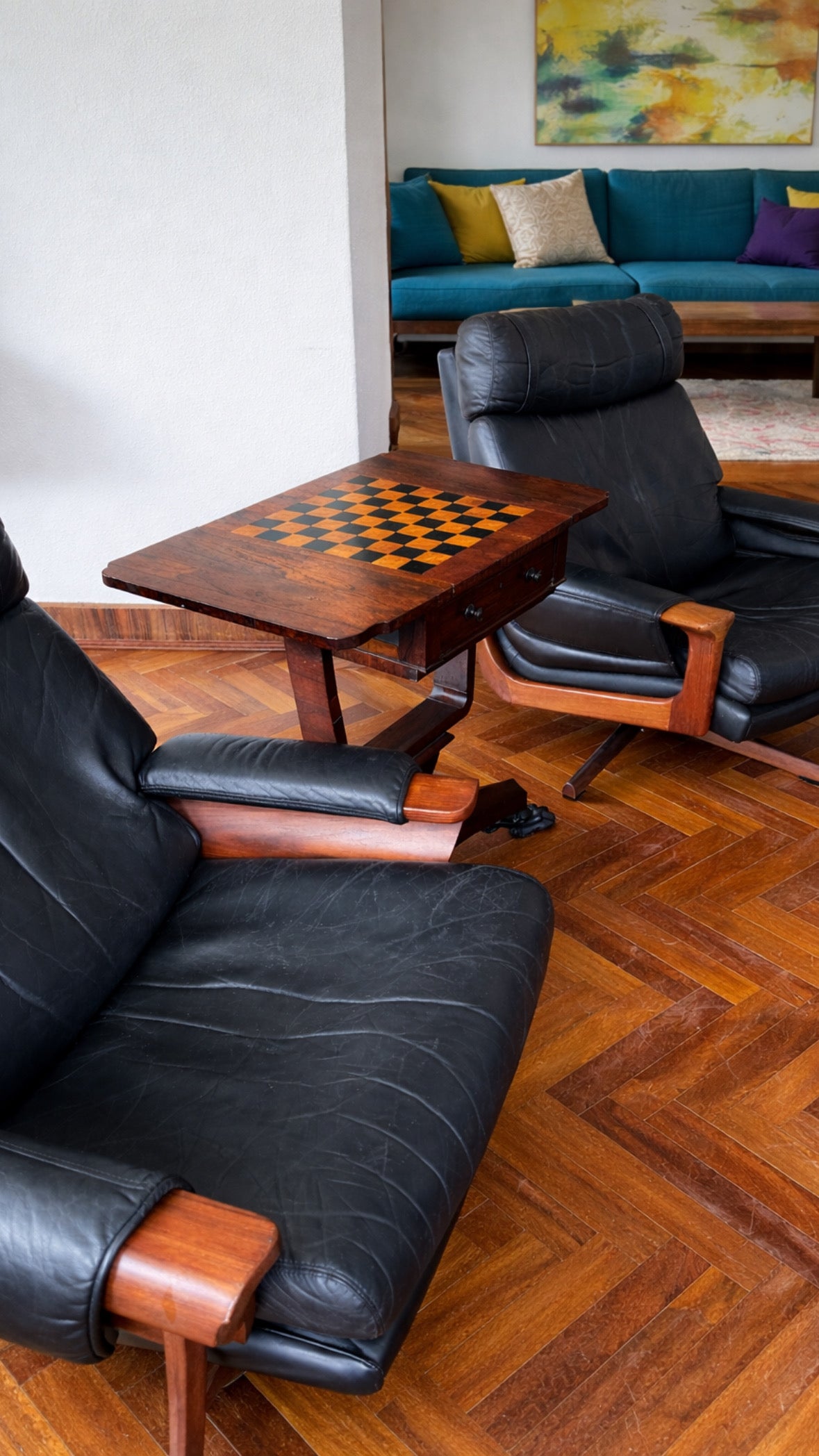 1840s Rosewood Games Table