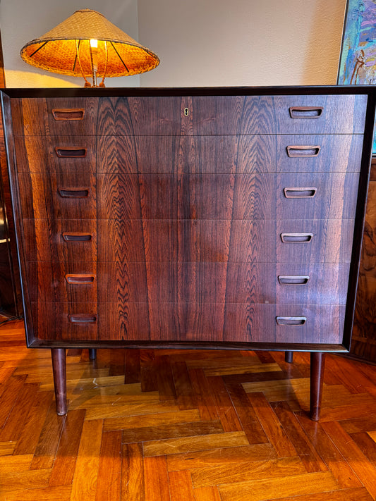 Johanne Sorth Brazilian Rosewood Tallboy / Chest of Drawers