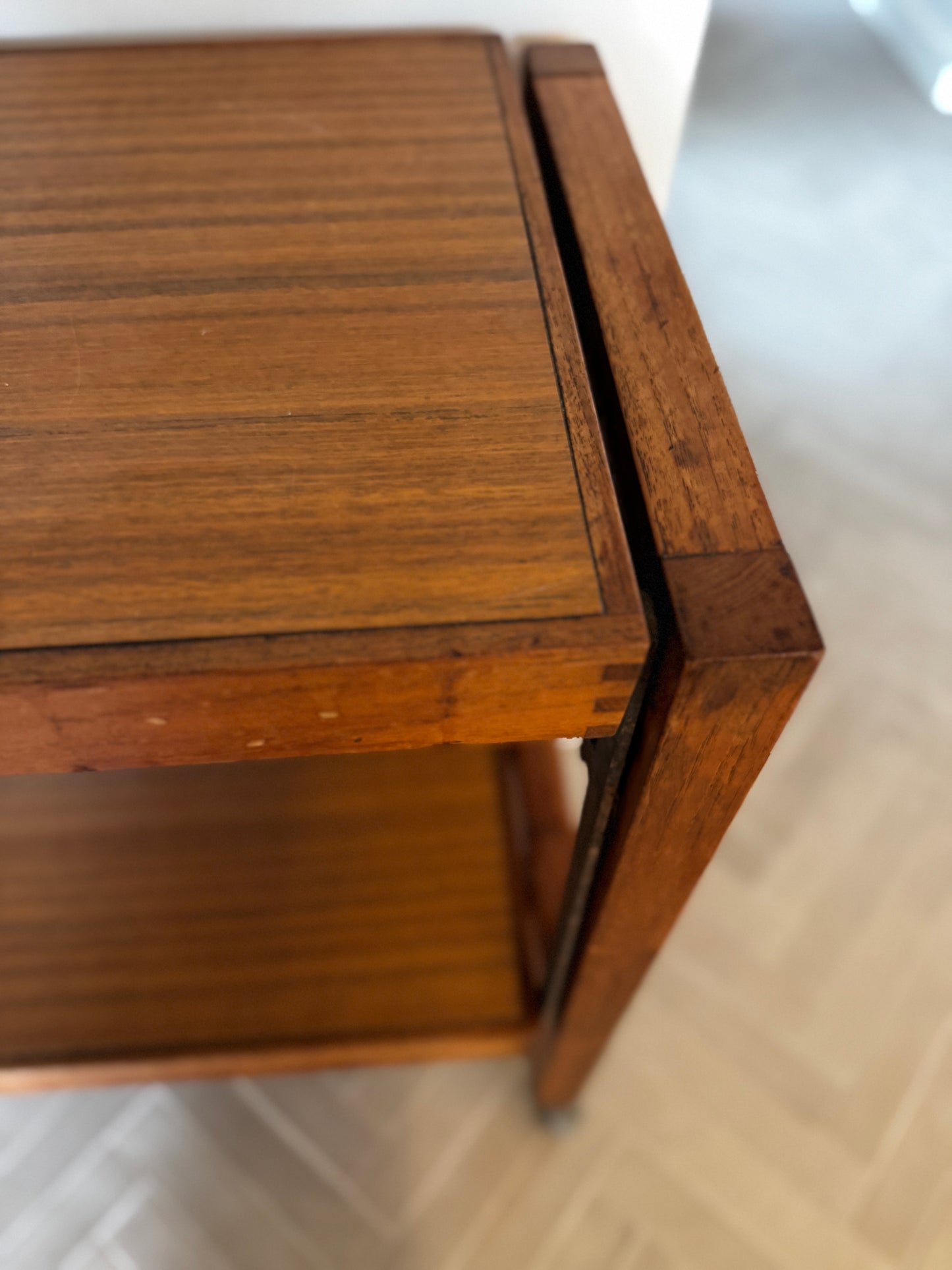 Mid-Century Metamorphic Table / Sideboard on Castors