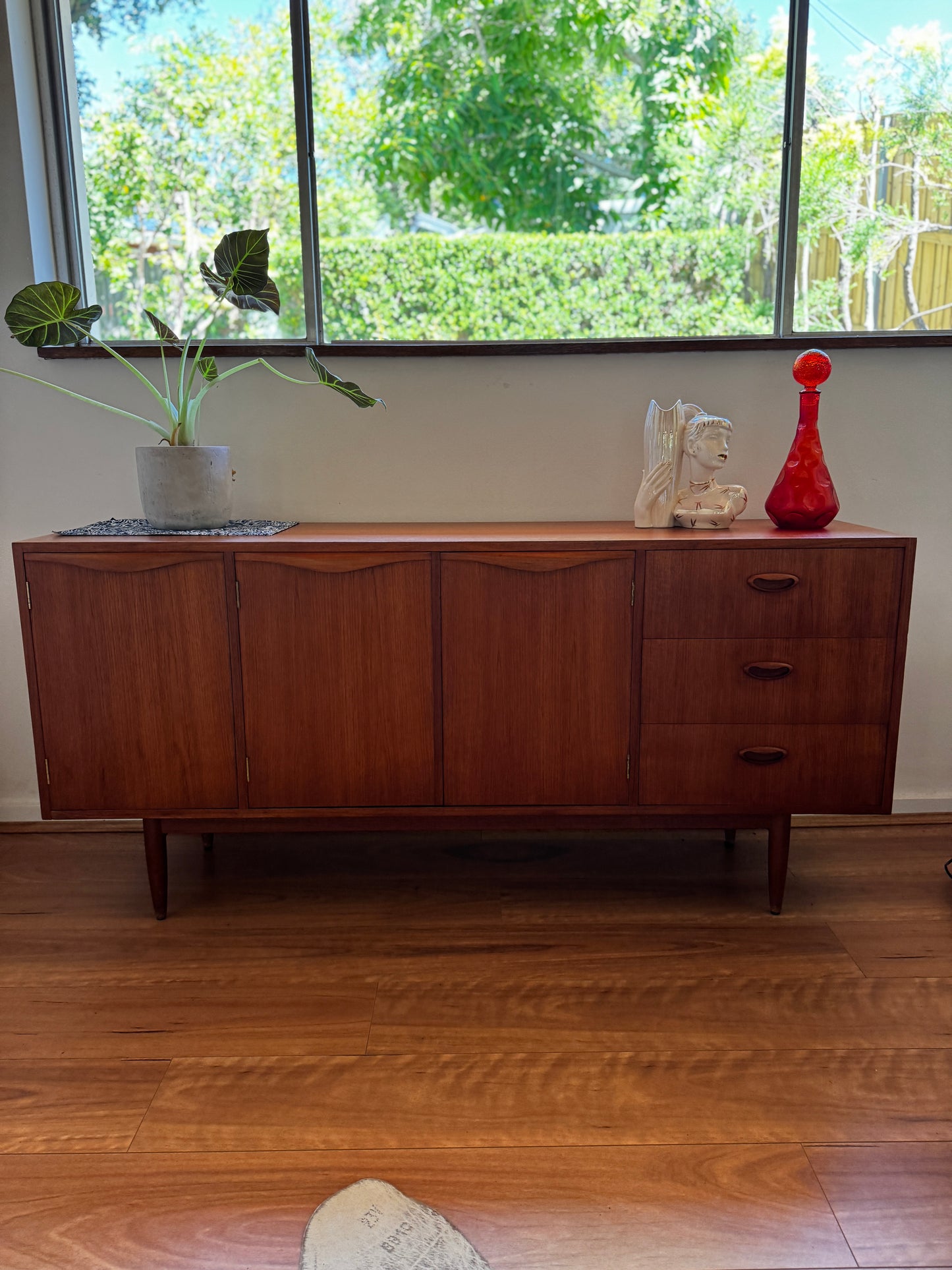 Chiswell Wave Handle Sideboard, 1960s