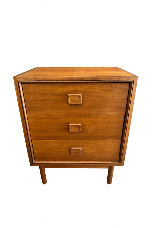 Mid-Century Parker Three-Drawer Chest –