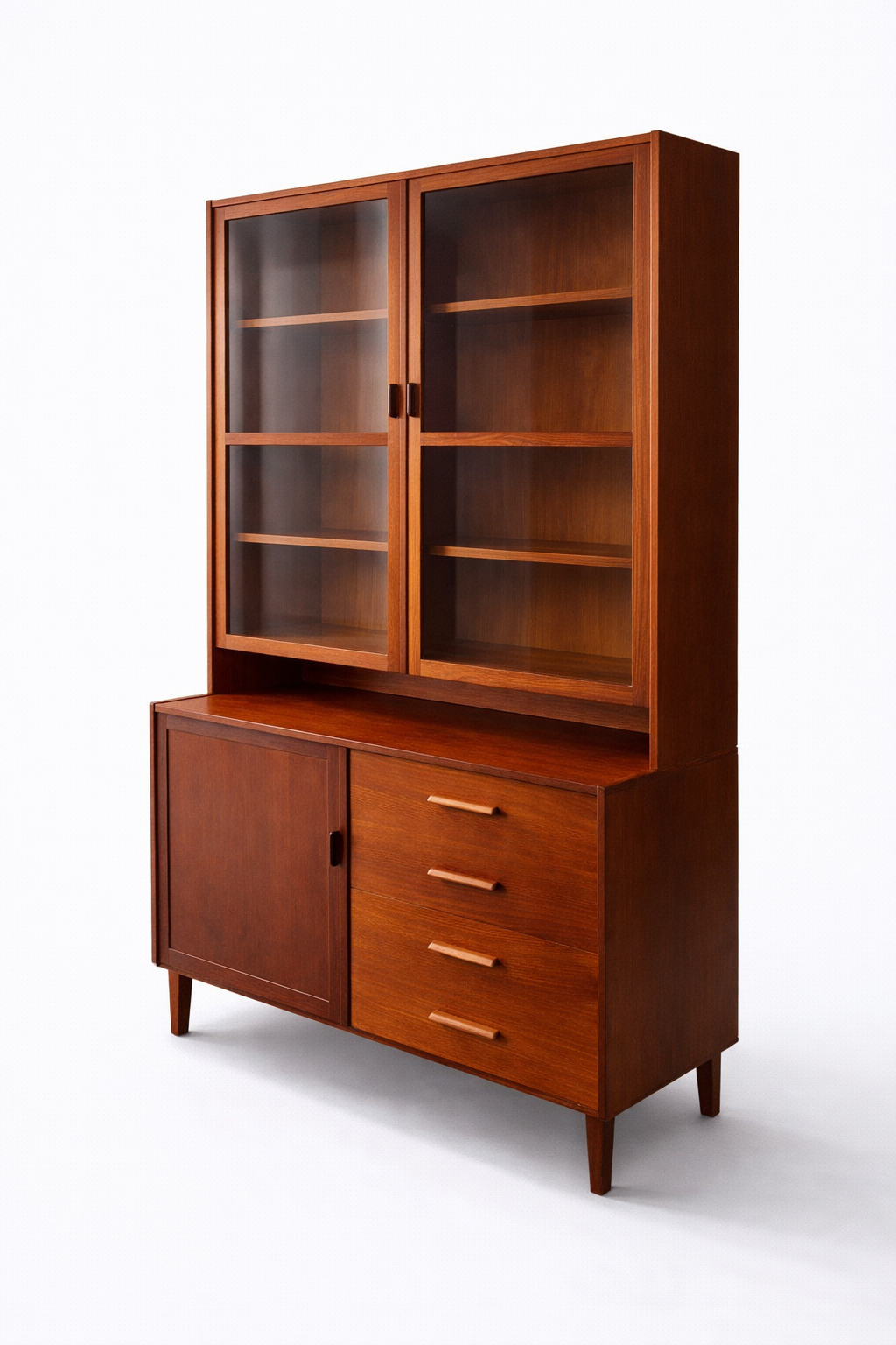 Parker Teak Sideboard with Hutch