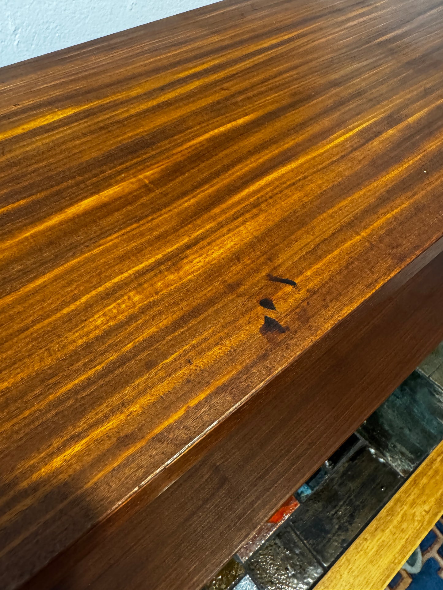 Larander Entertainment / Low Shelving Unit on Castors