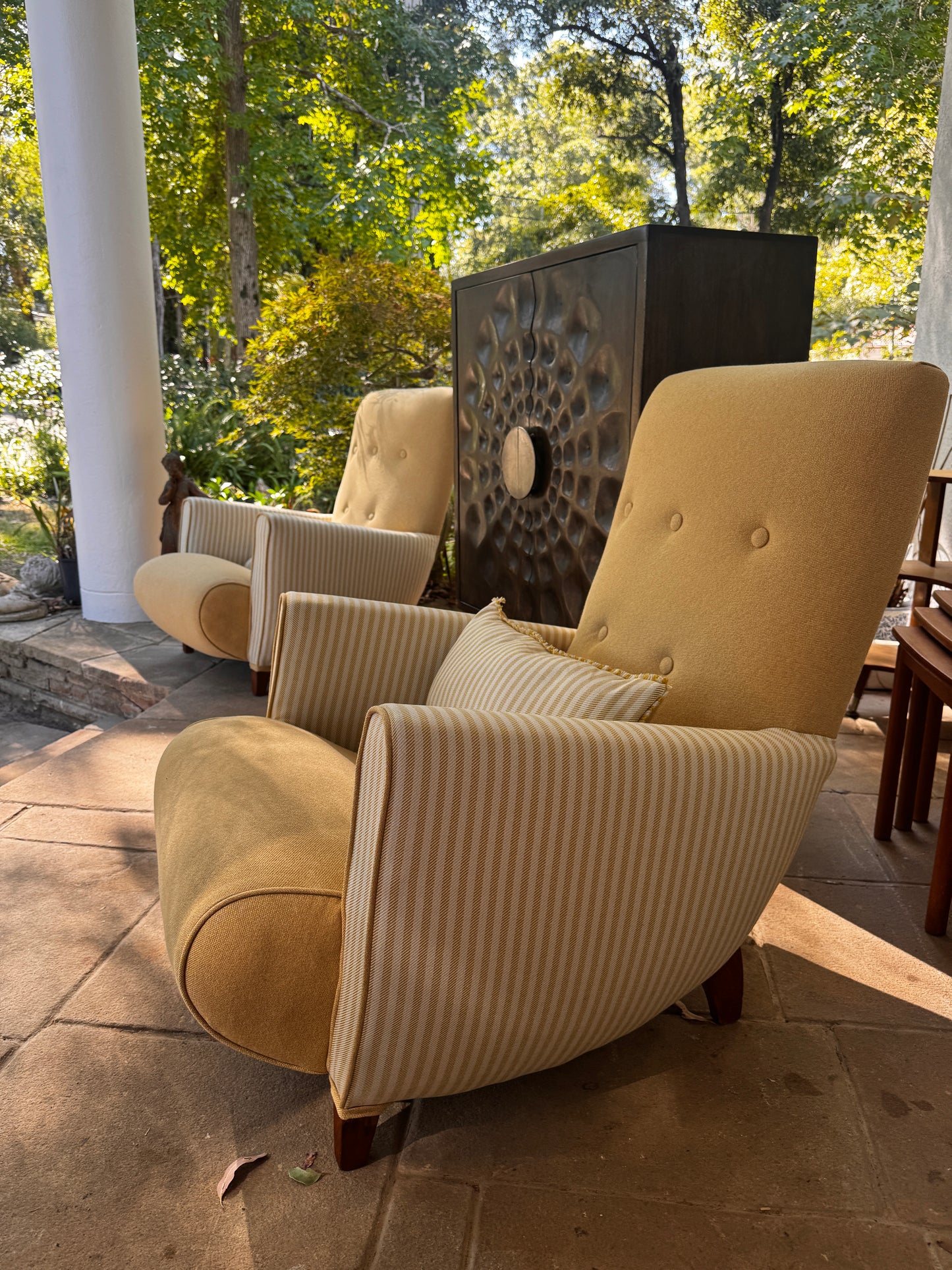 Italian Sleepy Hollow Lounge Chairs
— Sold as a Pair