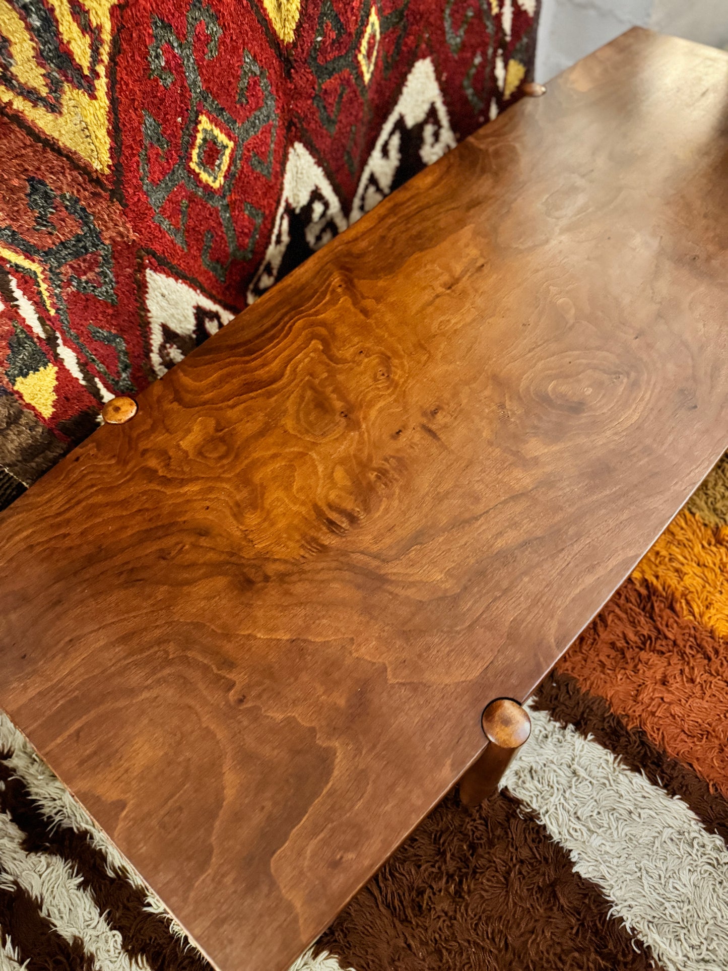 Rare Japanese Mid-Century Coffee Table by AFM Quality Furniture