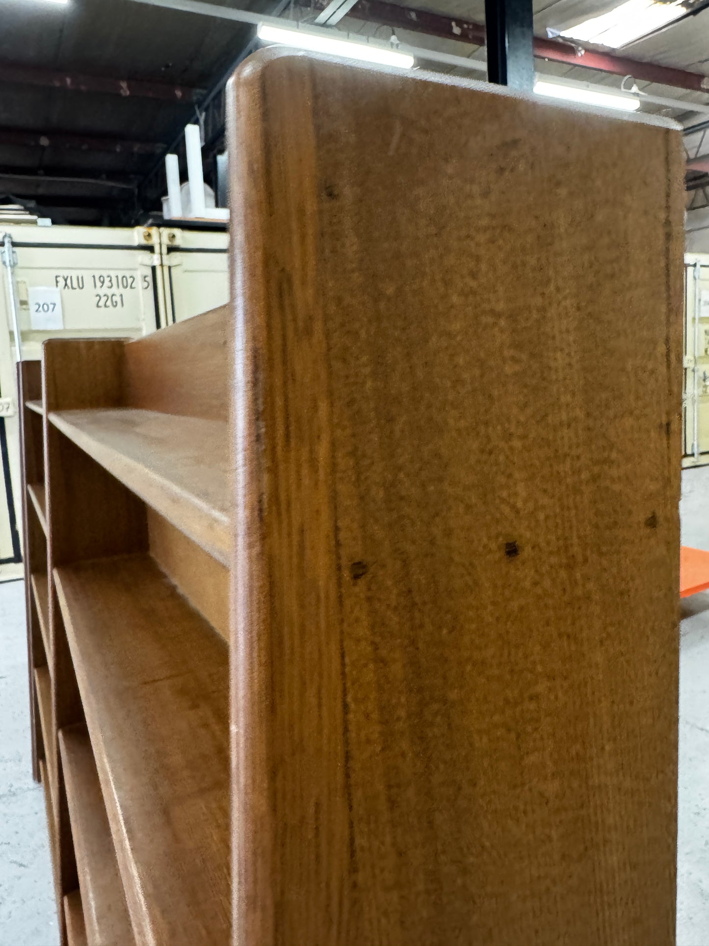 Solid Tasmanian Oak Library Bays