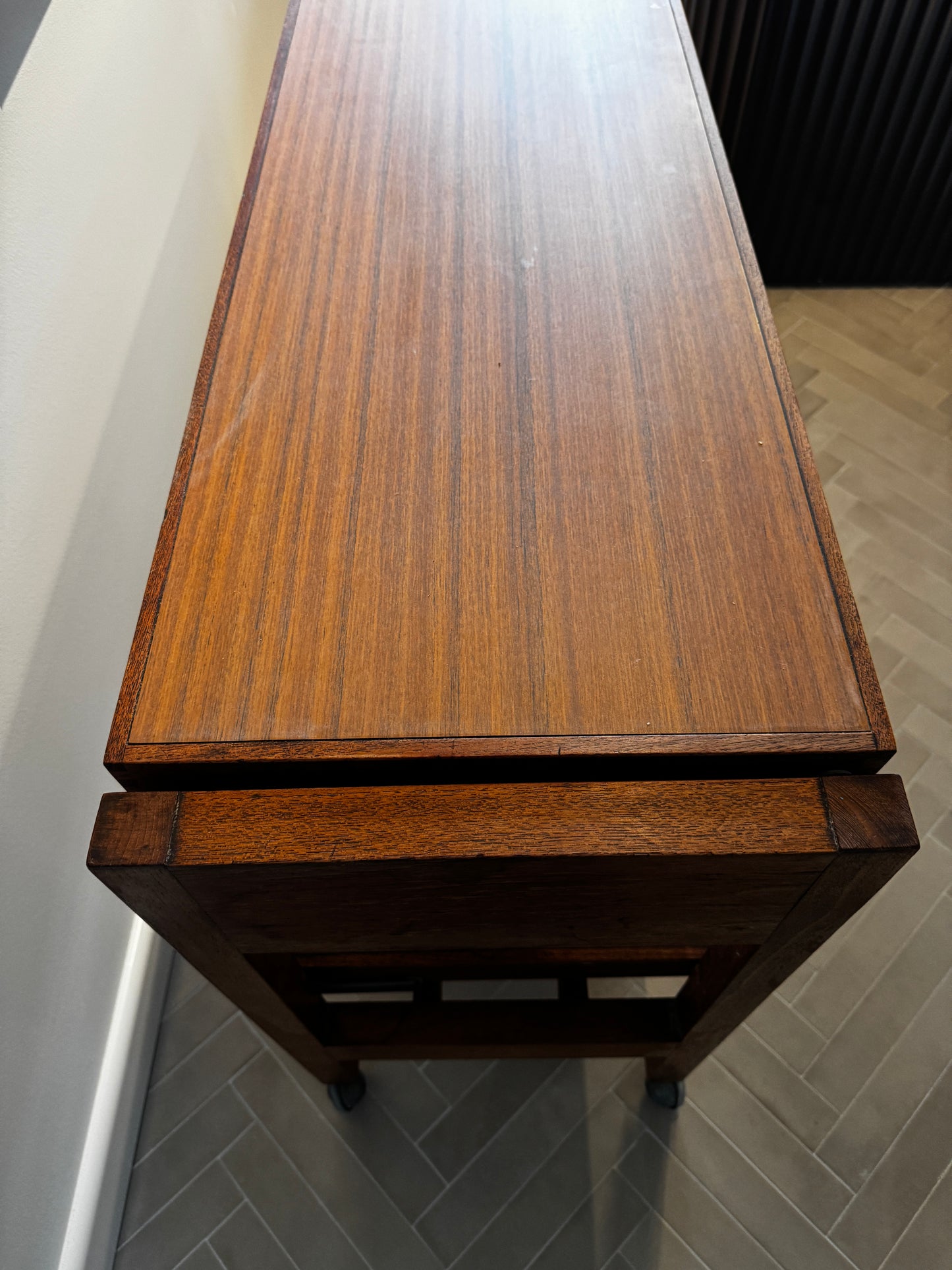 Mid-Century Metamorphic Table / Sideboard on Castors