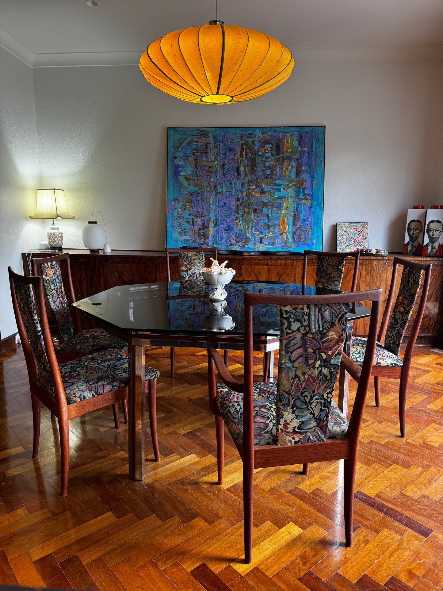 Wallace Furniture, Modernist dining table, 1960-1970