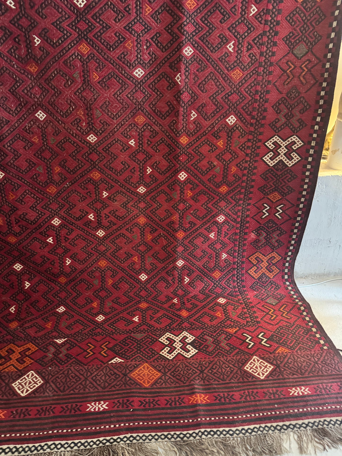 Turkmen Ensi Rug – 3.1 × 2.1 m