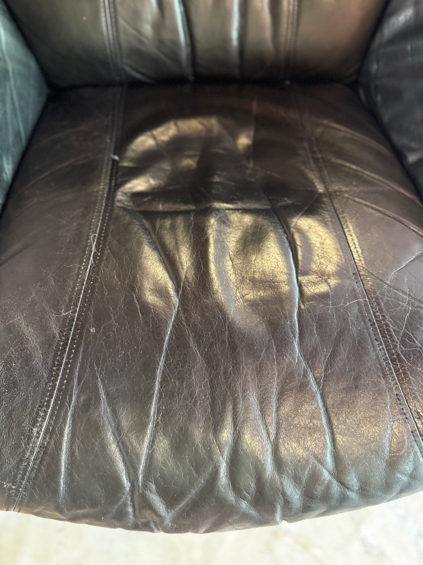 Pair of 1970s Modernist Swivel Lounge Chairs — Imported by Myer, Melbourne