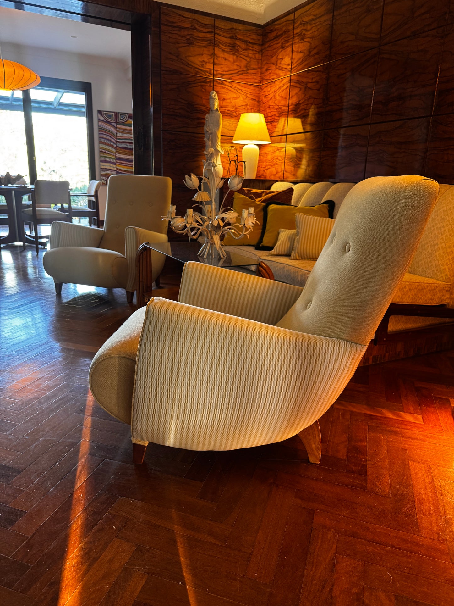 Italian Sleepy Hollow Lounge Chairs
— Sold as a Pair