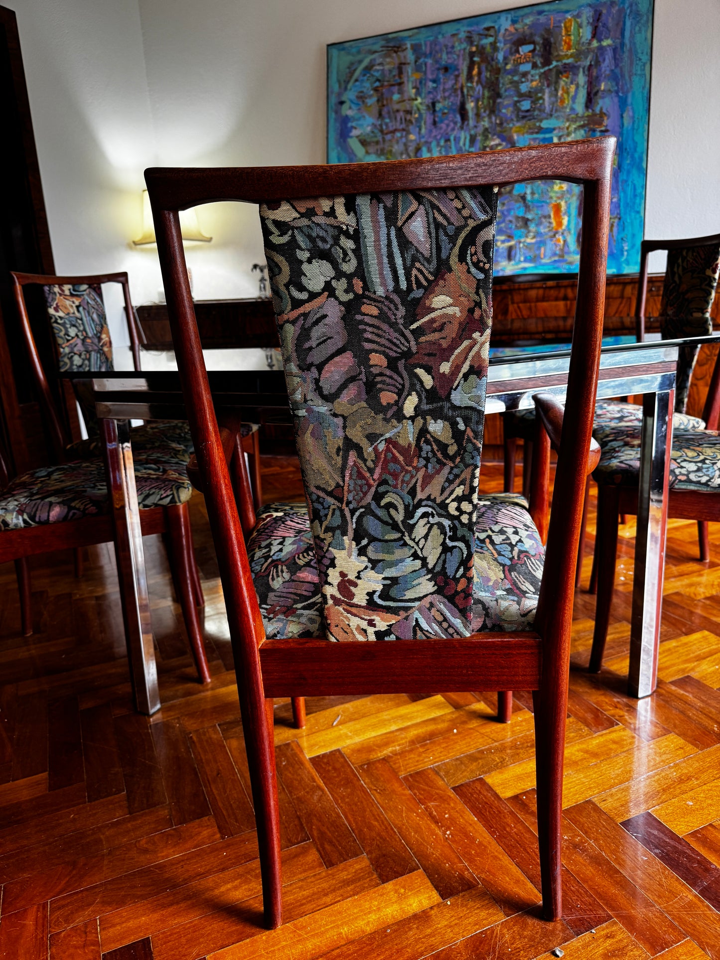 Parker T Back dining chairs, set of 6