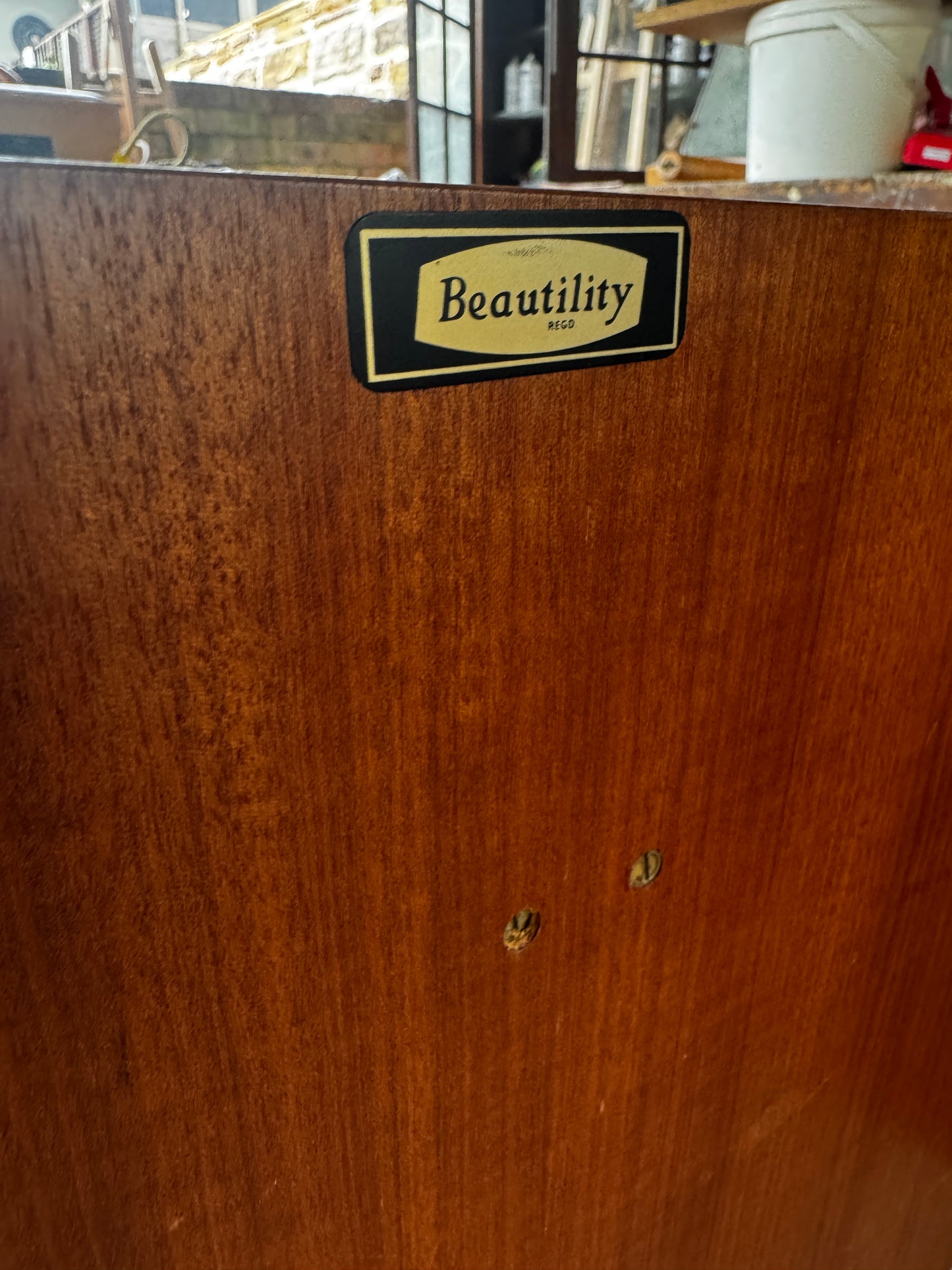 English Mid-Century Sideboard by Beautility – Cocktail Cabinet, 1960s