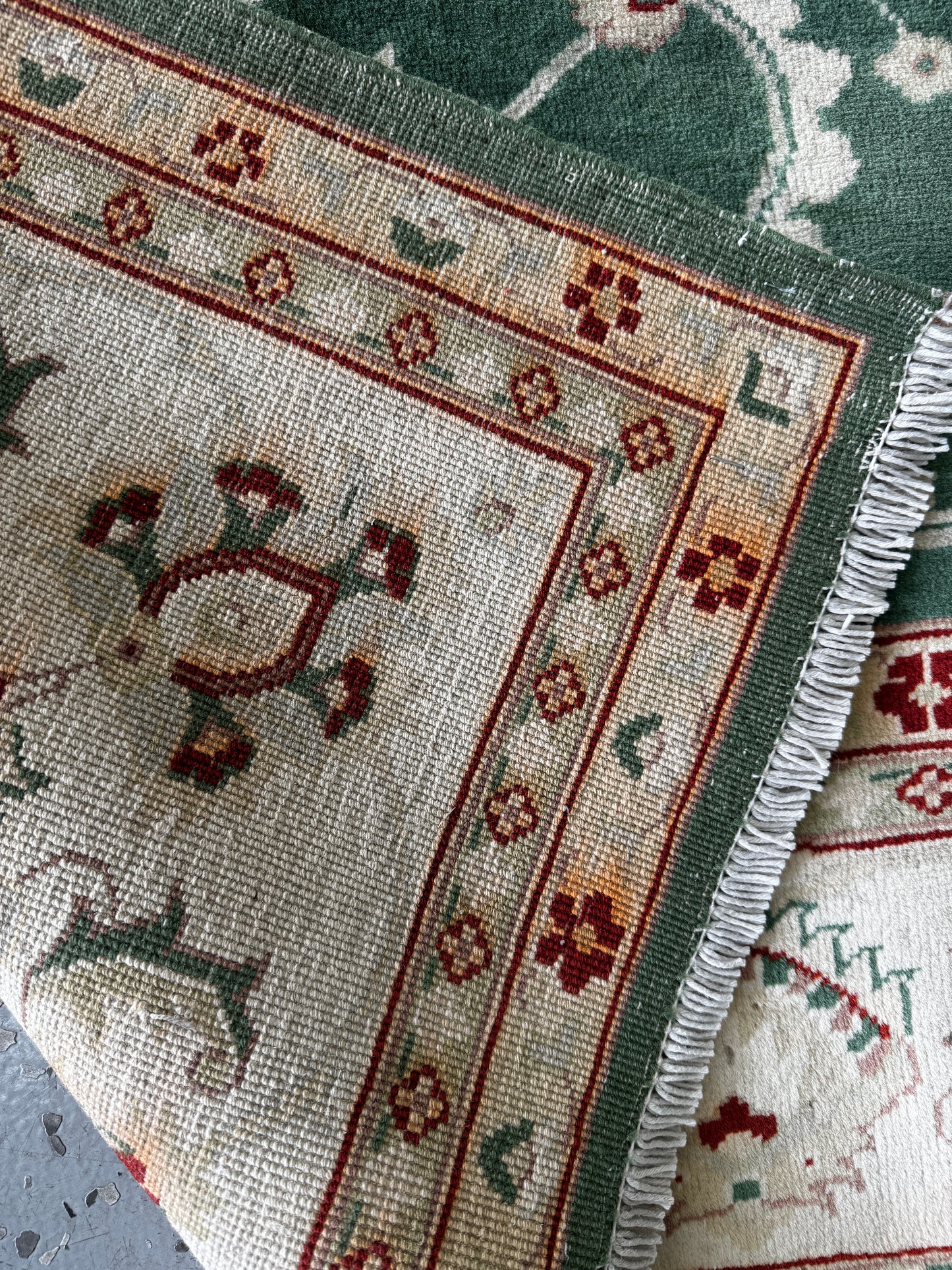 Hand-woven Afghan Chobi Rug — 2.85 × 2.00 m