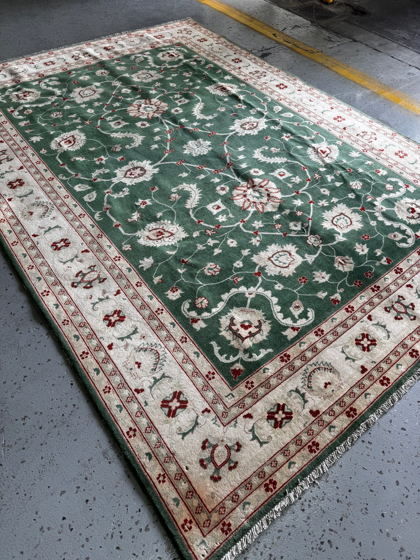 Hand-woven Afghan Chobi Rug — 2.85 × 2.00 m