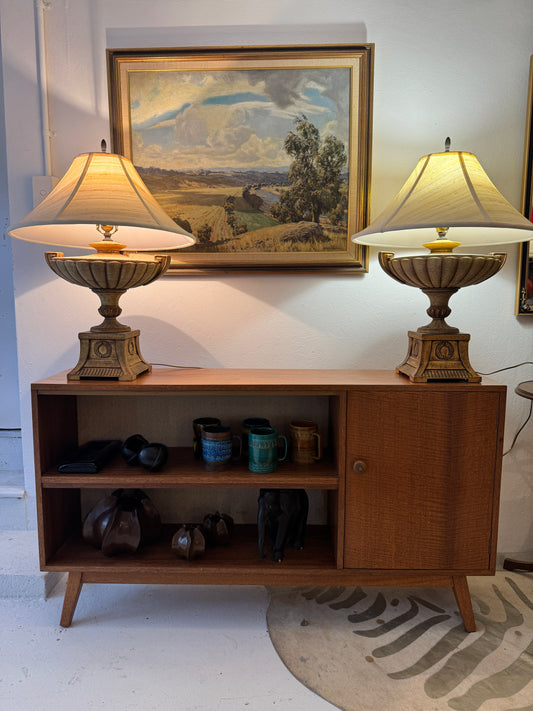 Solid slender sideboard, 1950s
