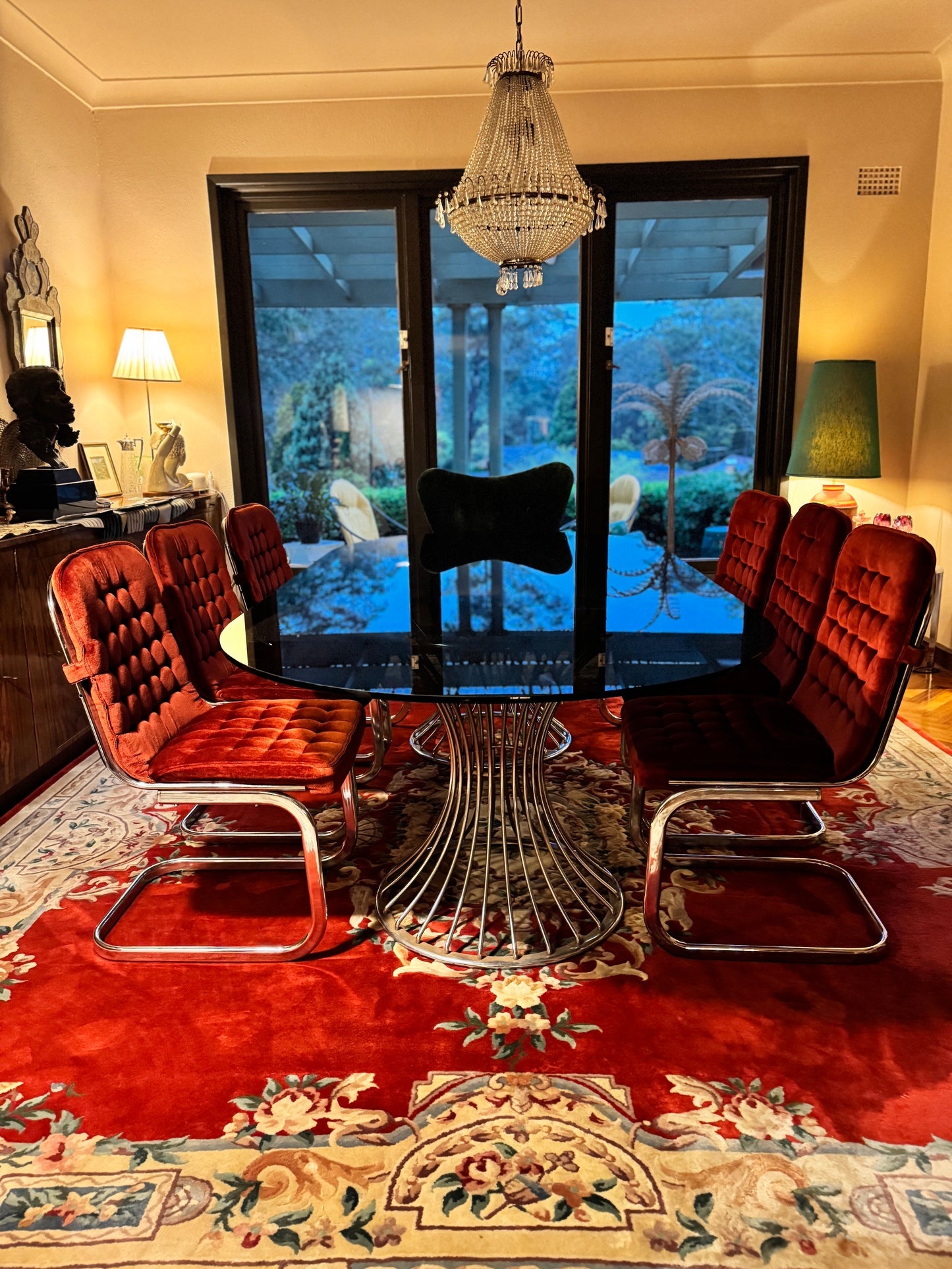 Large Gastone Rinaldi Dining Table