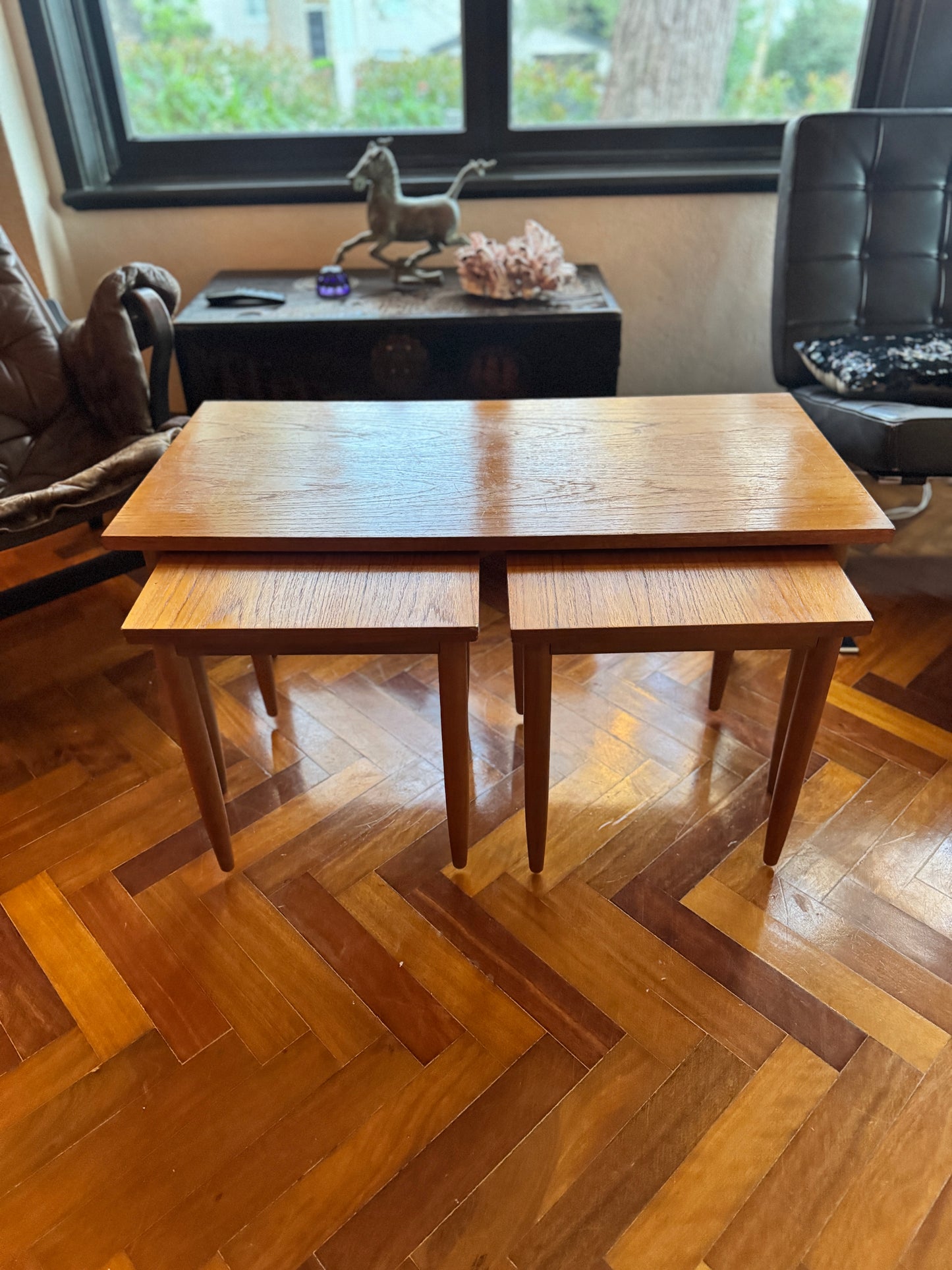 Mid-Century Nest of Tables (Set of Three)