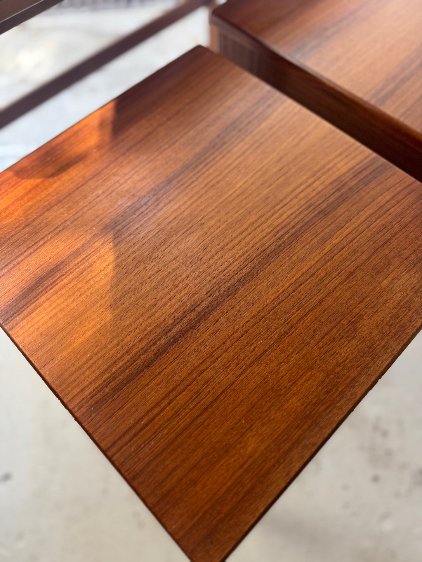 McIntosh of Scotland – Triform Nesting Tables 1960s