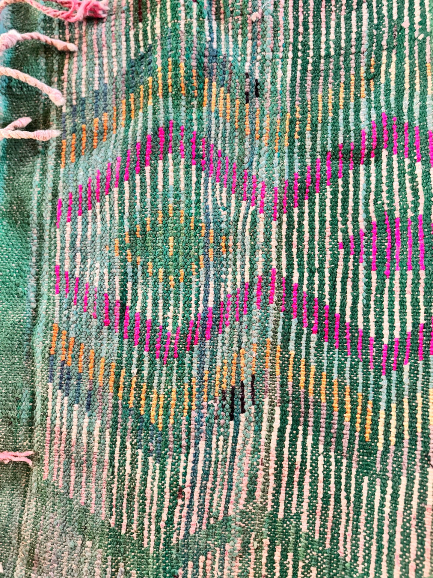 Vintage Moroccan Berber Runner – Boujad, c. 1960s–1970s