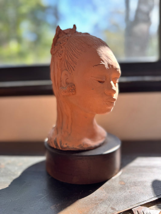 Dorothea Johnson – Terracotta Bust (c.1960s–70s)
