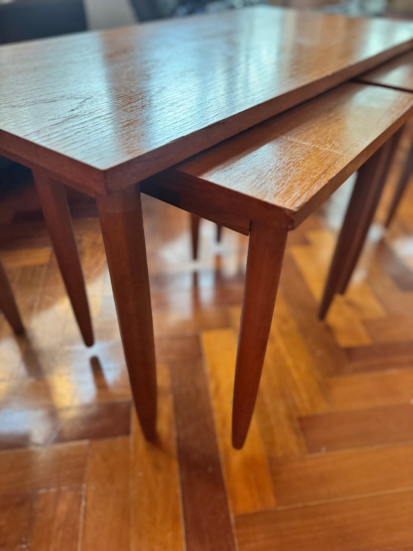 Mid-Century Nest of Tables (Set of Three)