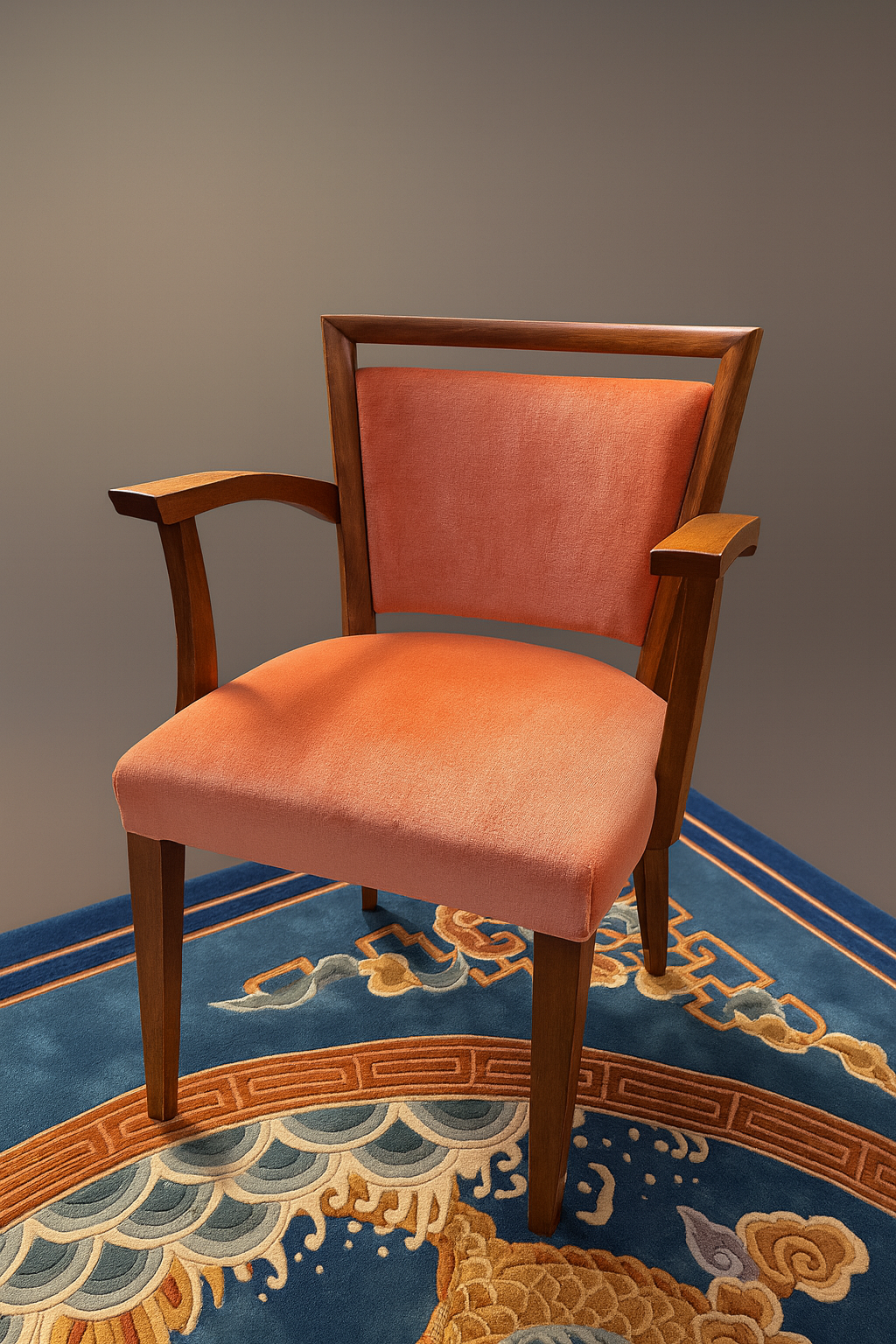 Paul Kafka Dining Chairs – Set of Six (c.1950s)