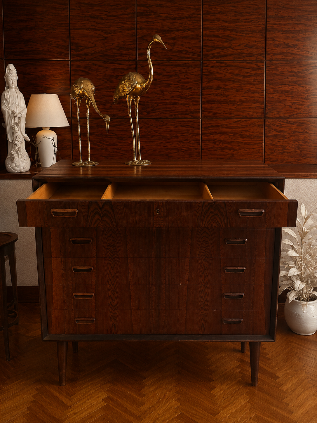 Johanne Sorth Brazilian Rosewood Tallboy / Chest of Drawers