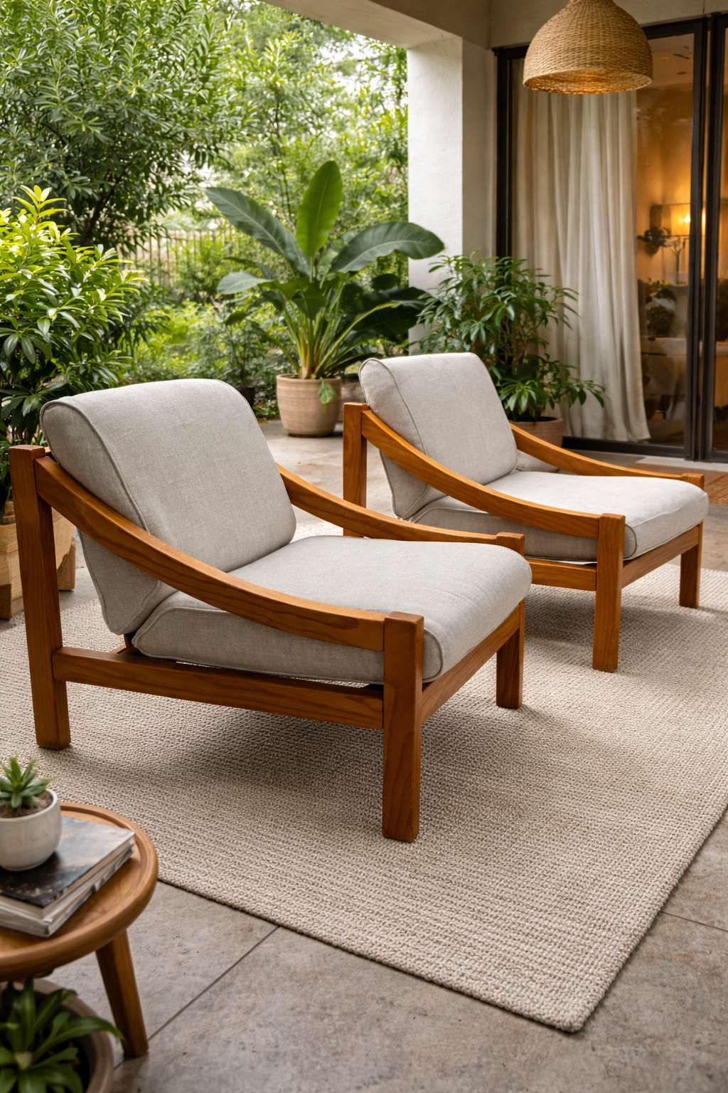 Pair of Interform Lounge Chairs