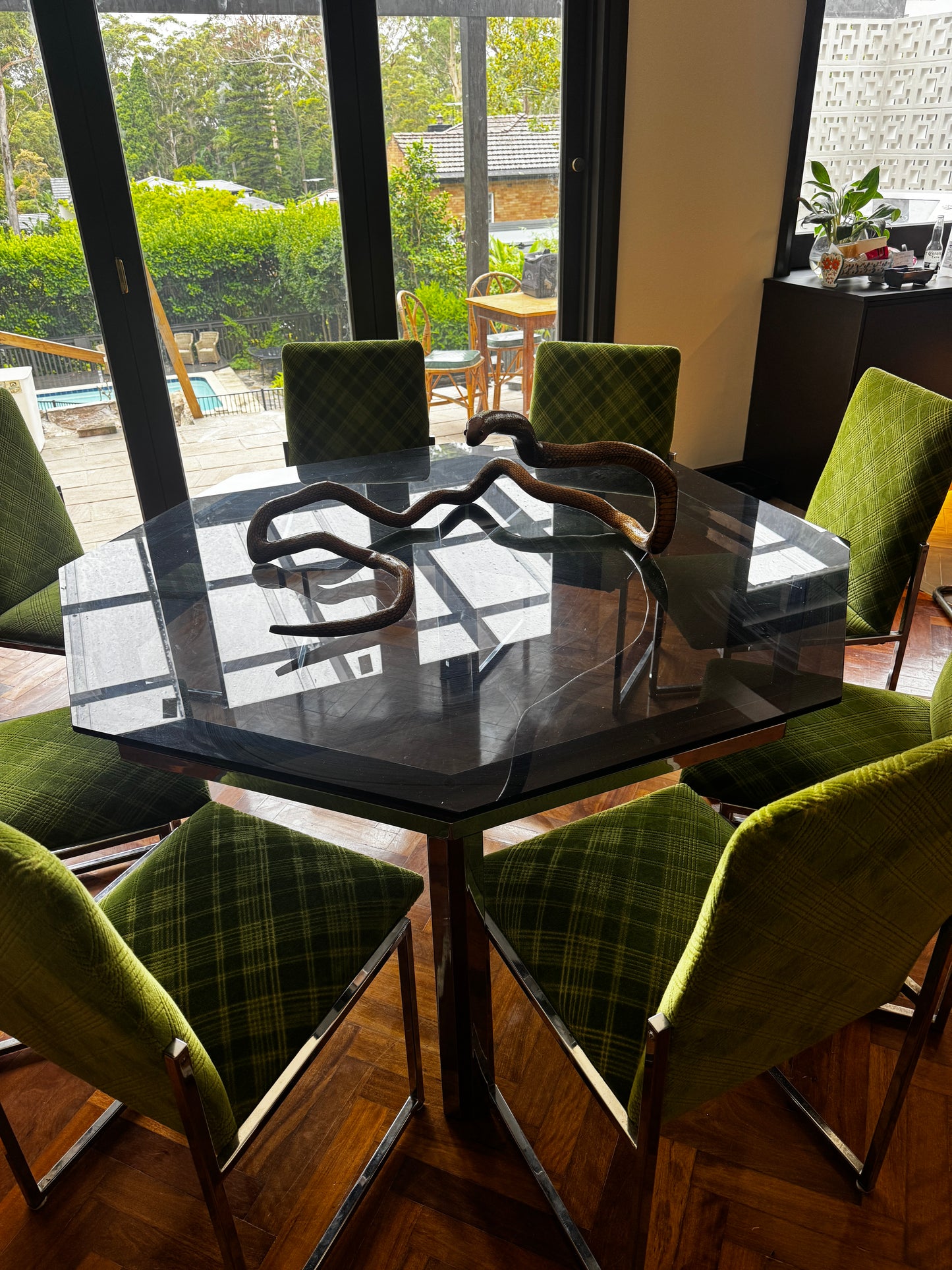 Wallace Furniture Dining Suite (1960–1970), 8 chairs