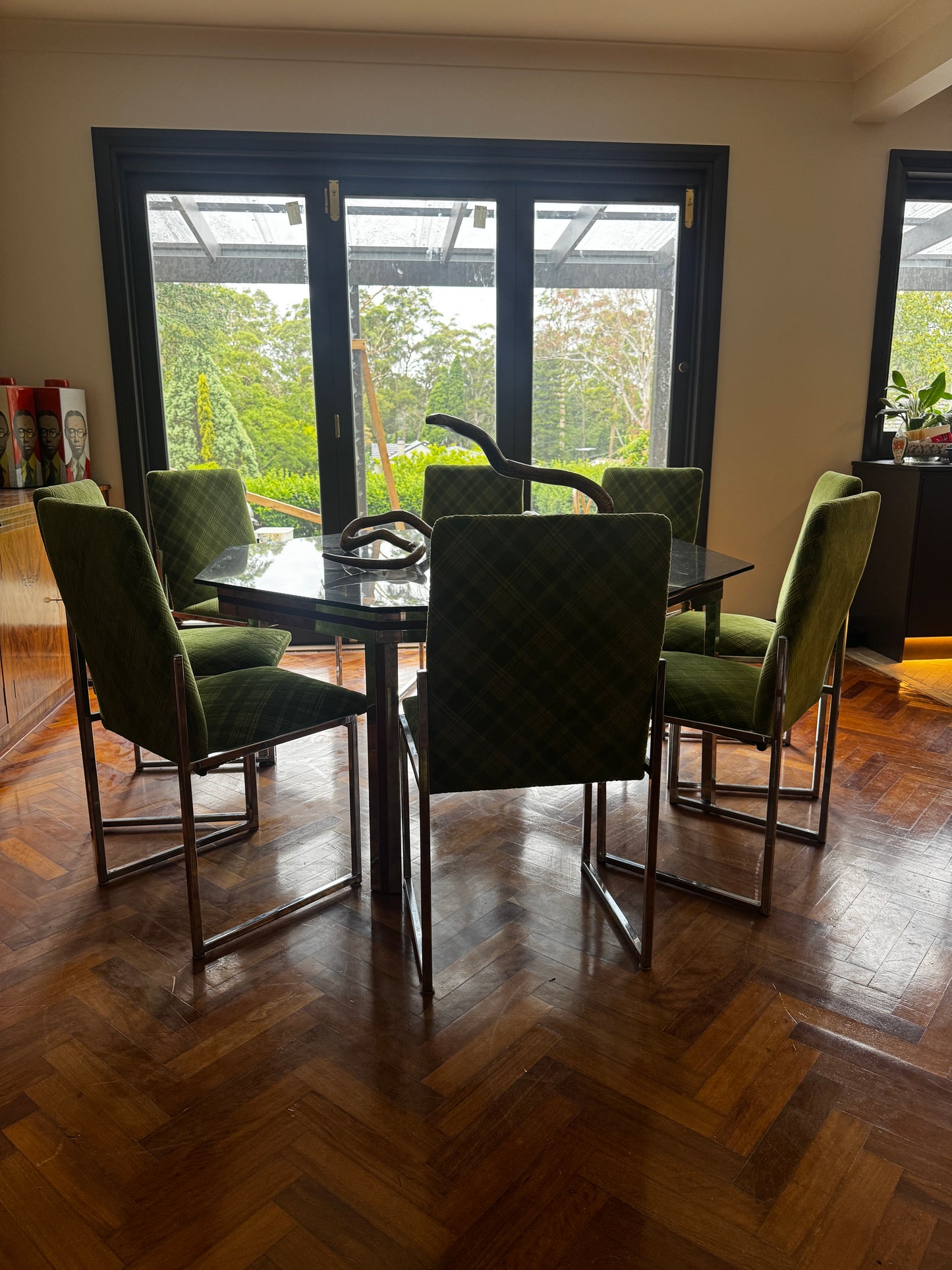 Wallace Furniture Dining Suite (1960–1970), 8 chairs