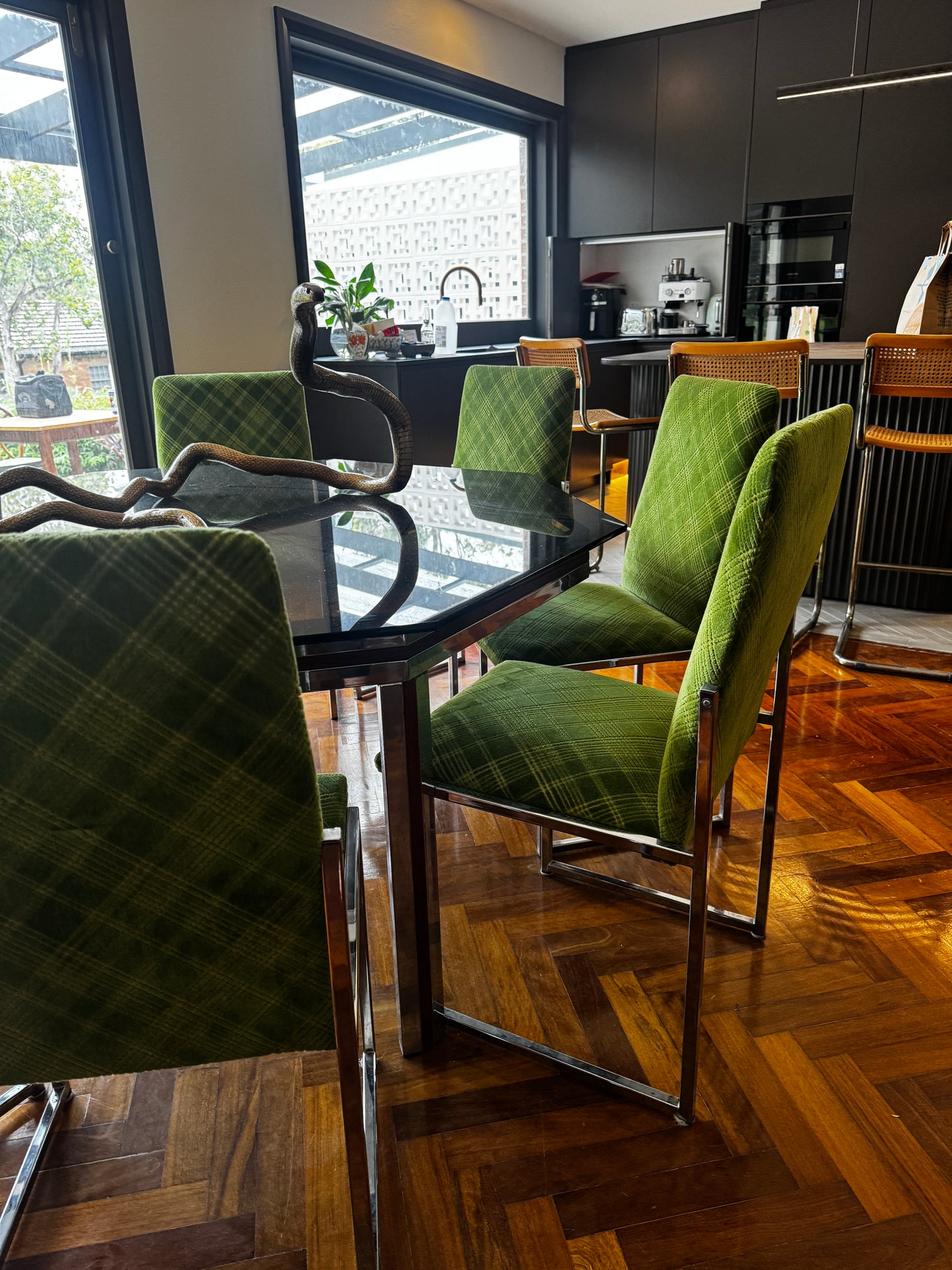 Wallace Furniture Dining Suite (1960–1970), 8 chairs