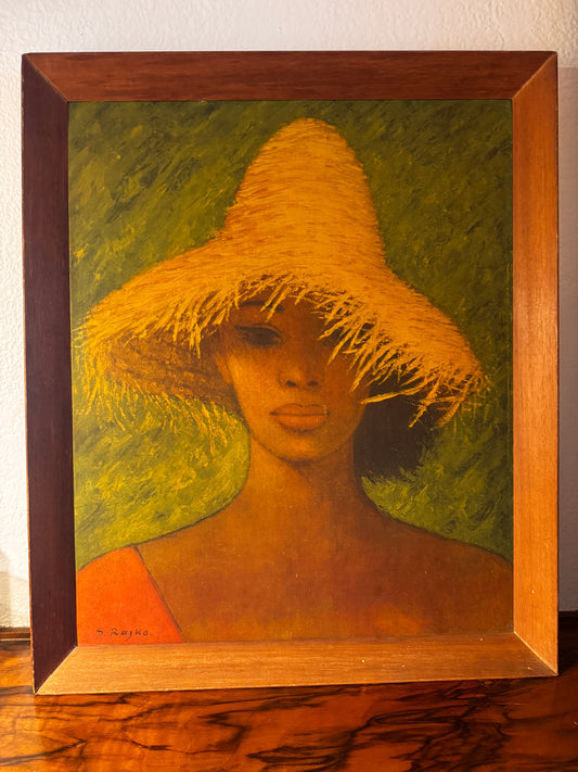 S. Rajko “Bamba” – Original Vintage Framed Print