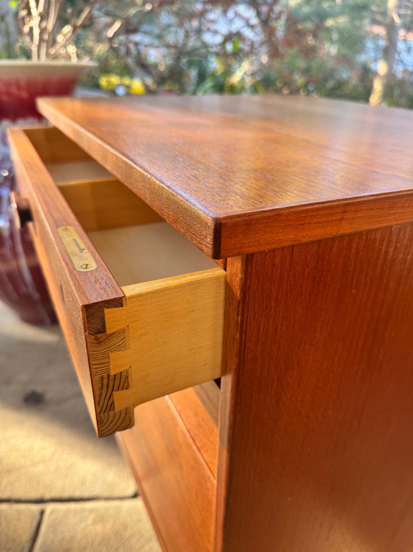 Vintage Swedish Teak Chest of Drawers by Ulferts Tibro