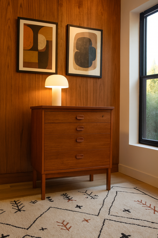 Vintage Swedish Teak Chest of Drawers by Ulferts Tibro