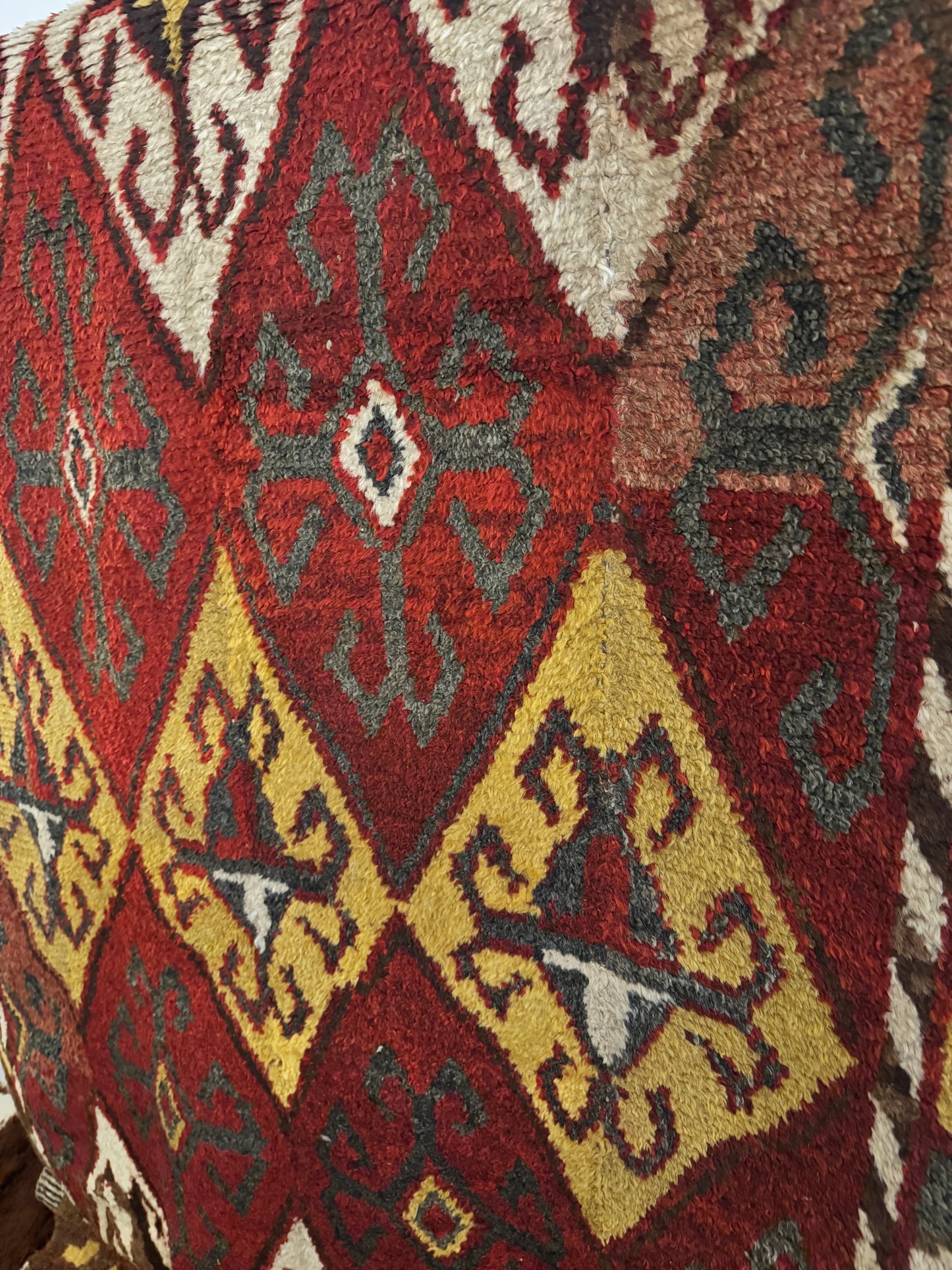 Ersari Tribal Gallery Rug — Handwoven, Vegetable Dyed c. 1940