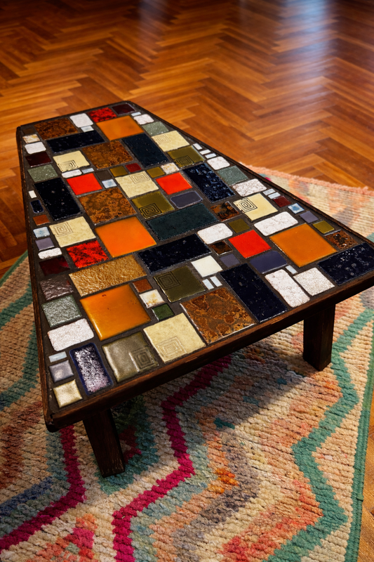 Modernist Mosaic Tile Coffee Table