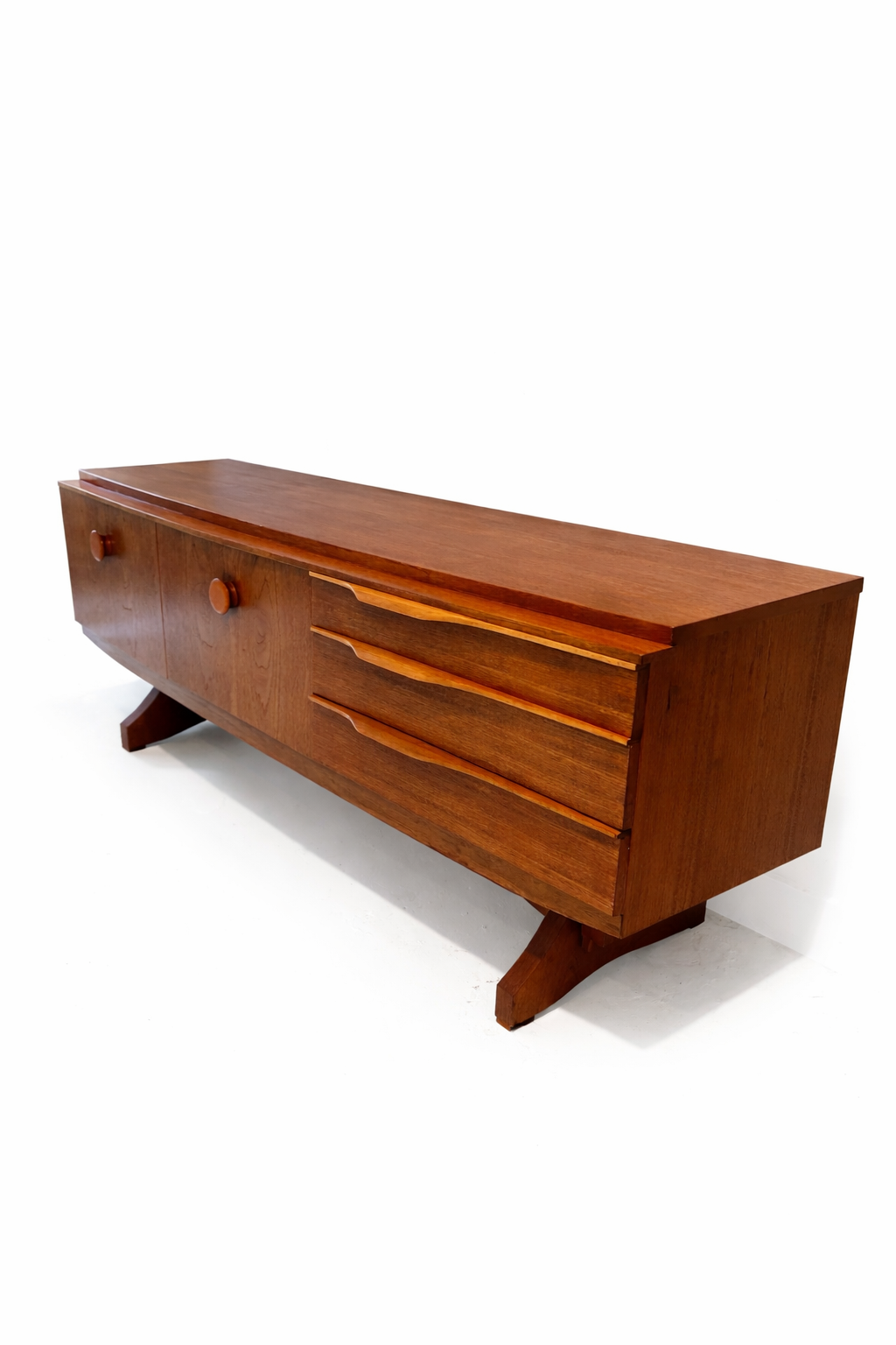 English Mid-Century Sideboard by Beautility – Cocktail Cabinet, 1960s