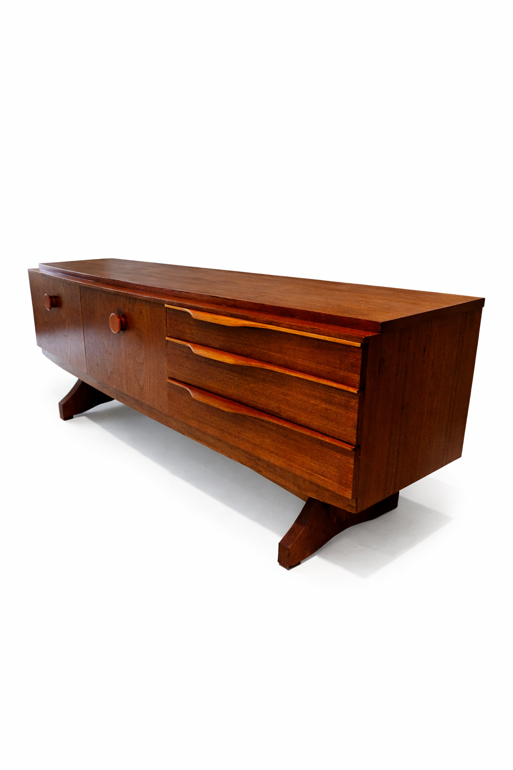 English Mid-Century Sideboard by Beautility – Cocktail Cabinet, 1960s