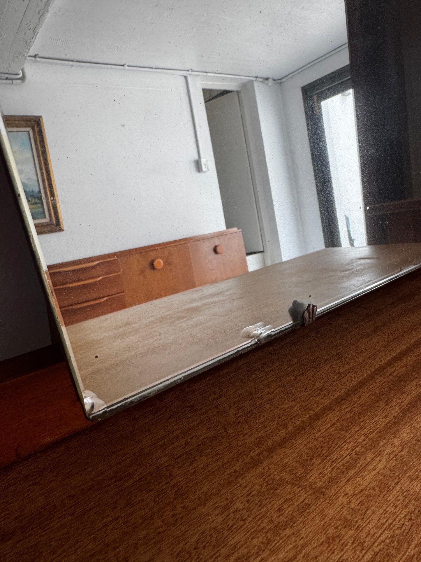 1950s Maple Dressing Table & Matching Stool