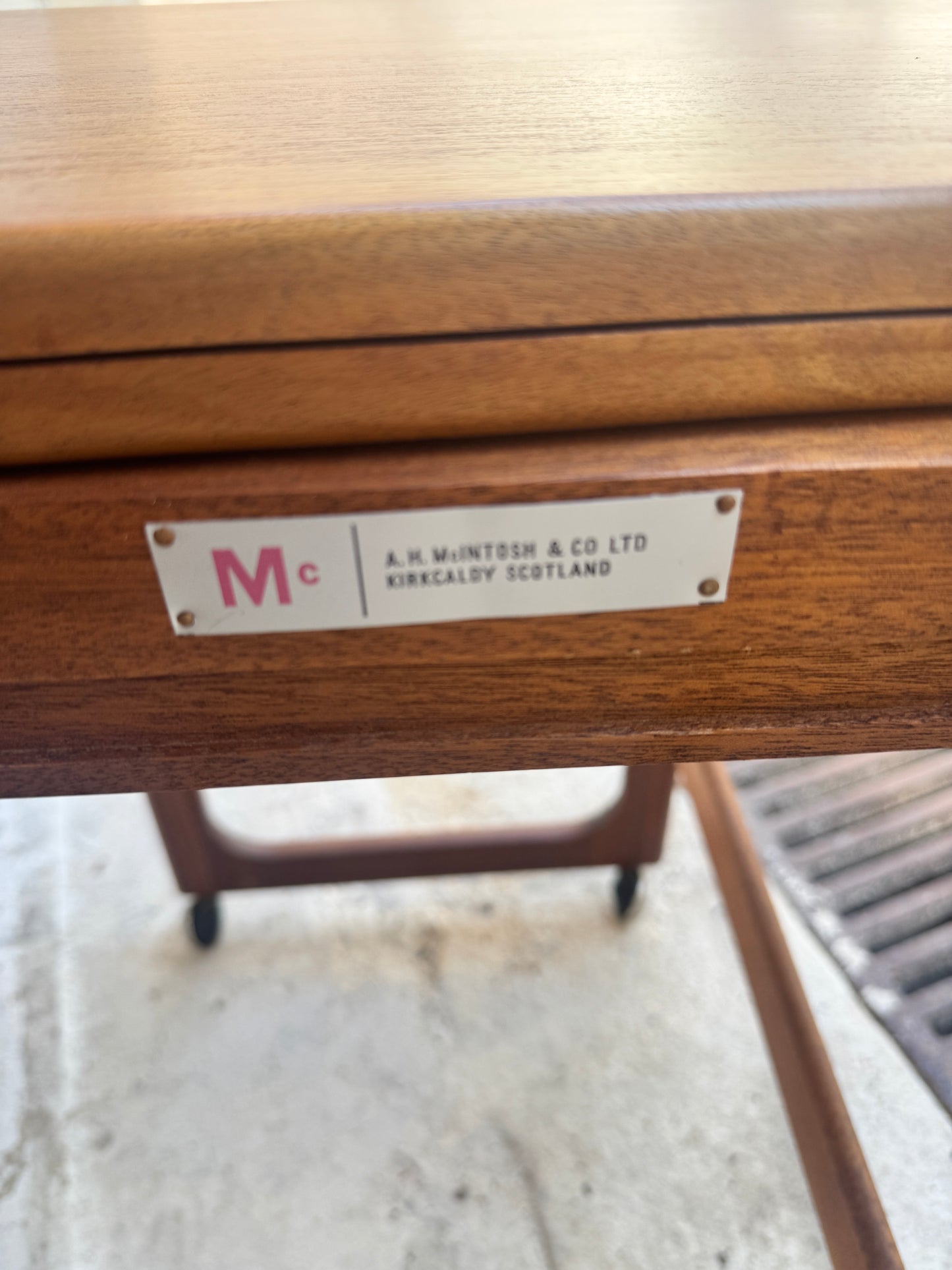 McIntosh of Scotland – Triform Nesting Tables 1960s