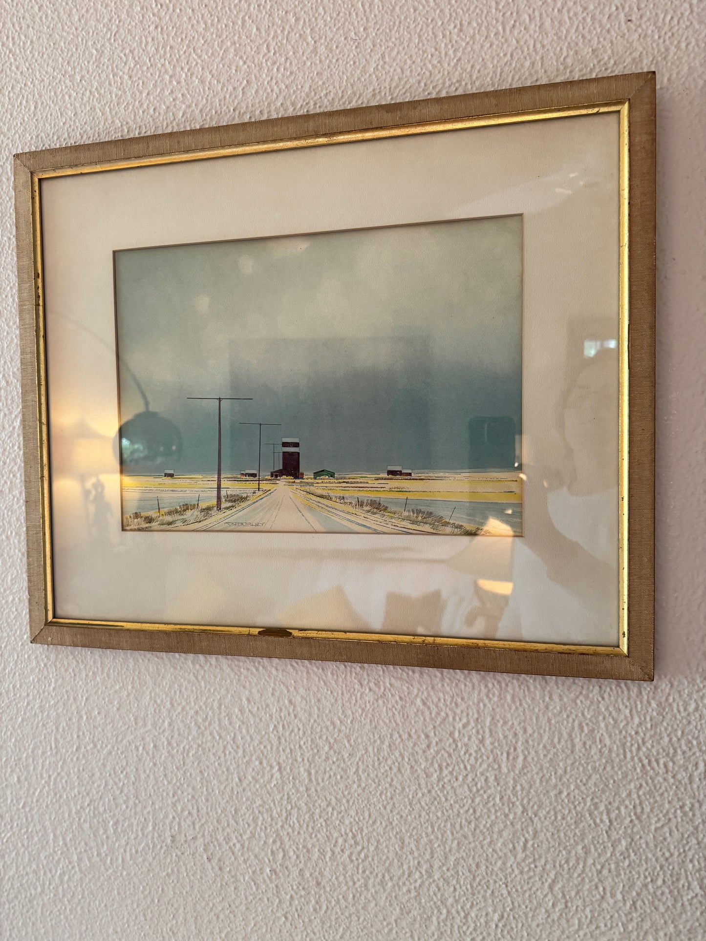 Original watercolour by R.N. Hurley