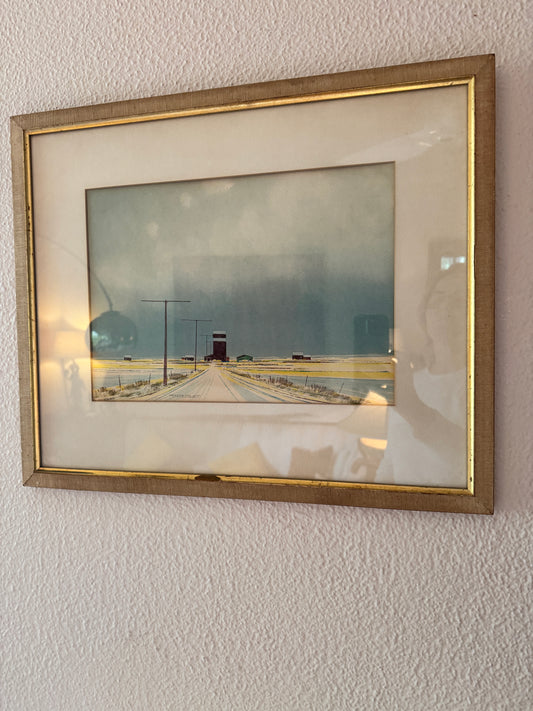 Original watercolour by R.N. Hurley