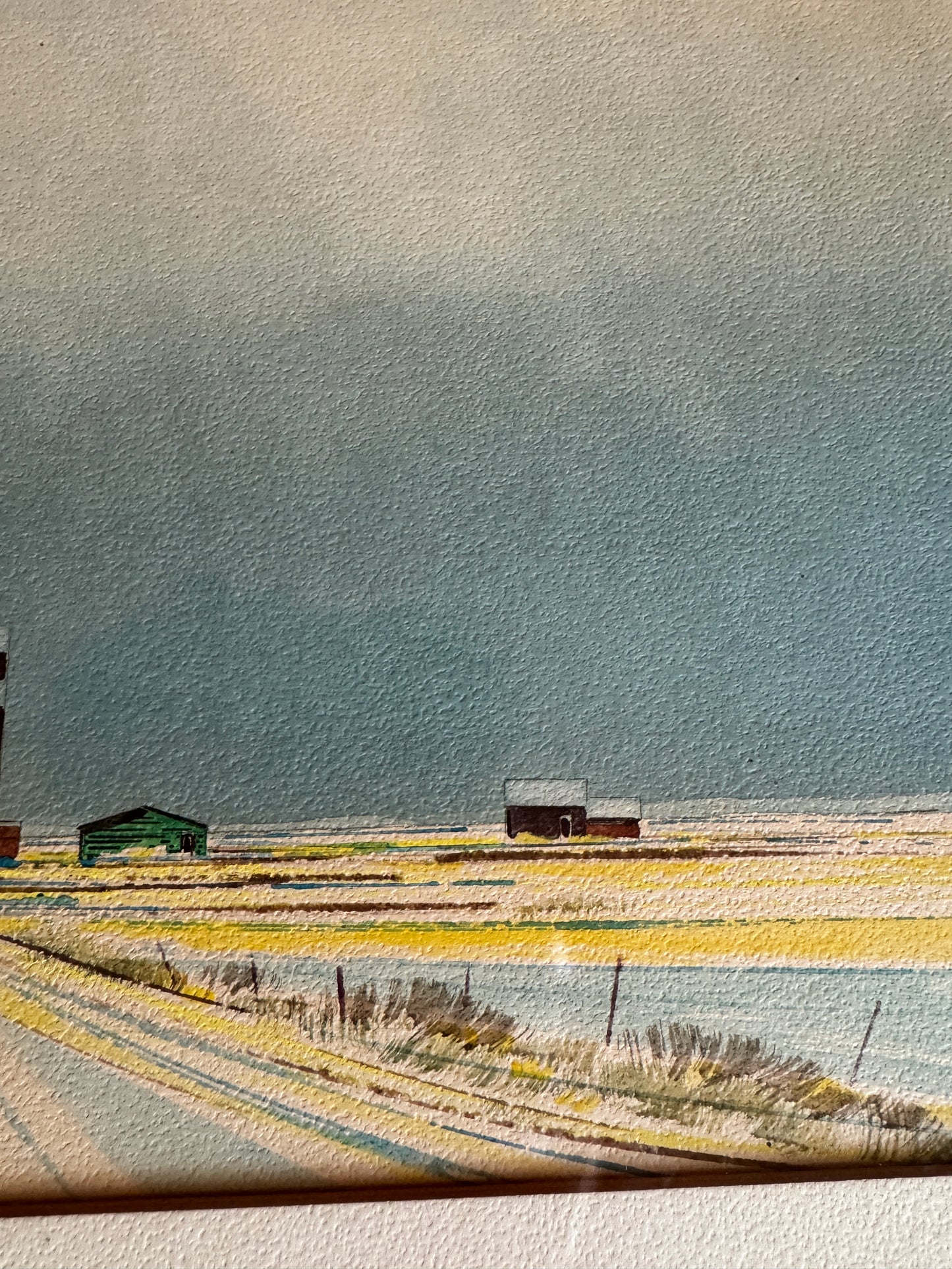 Original watercolour by R.N. Hurley