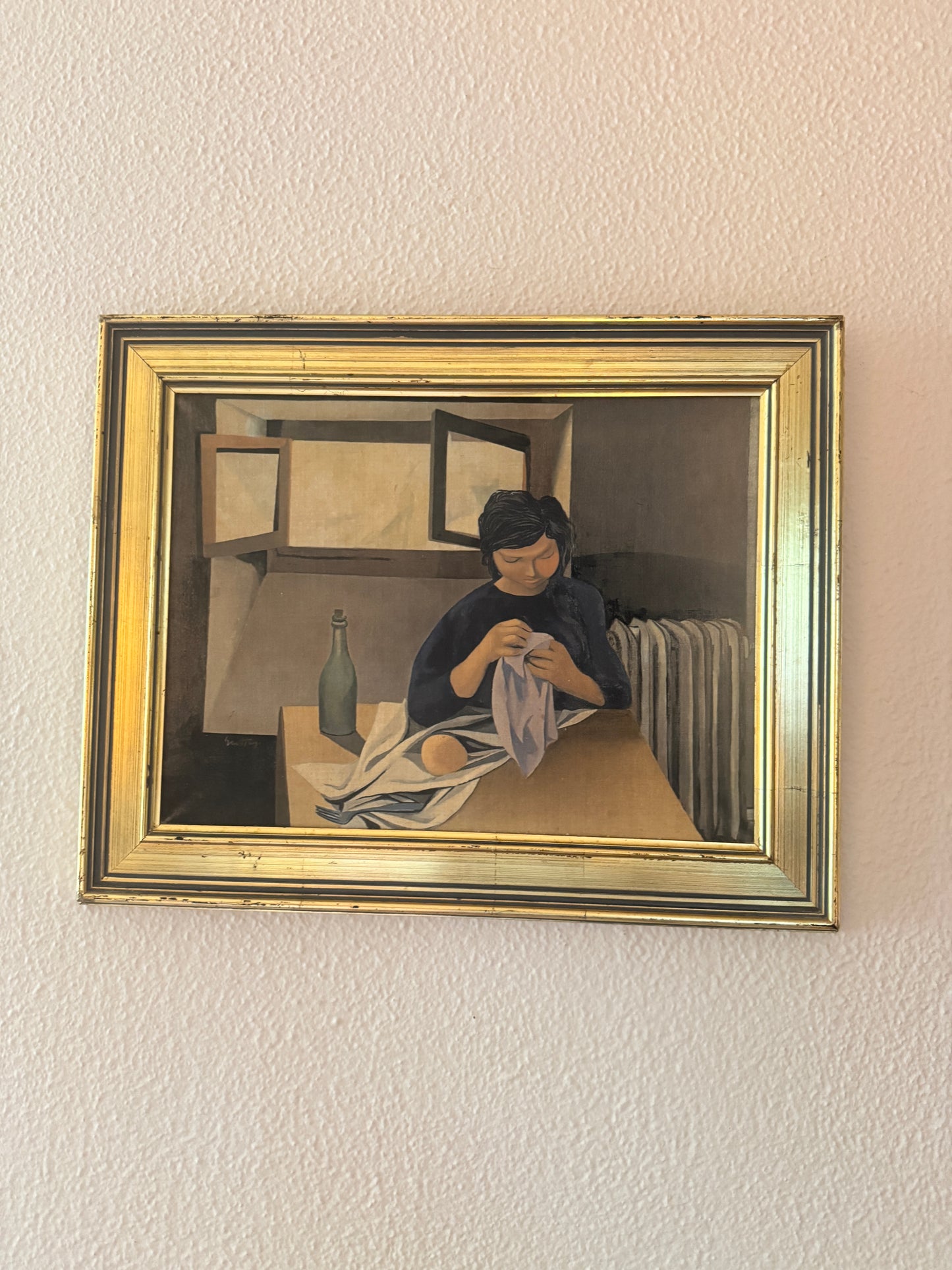 Vintage print by Renato Guttoso