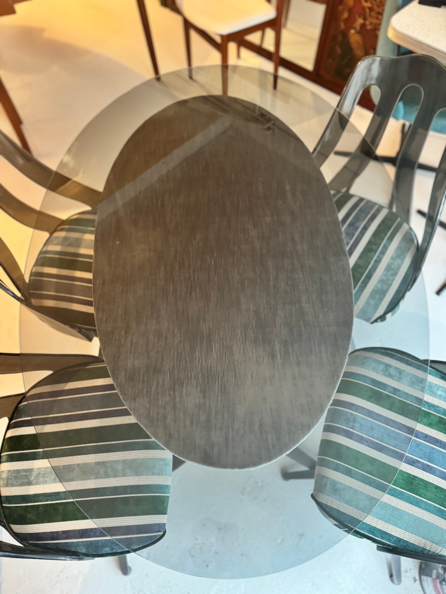 1960s Modernist dining chairs by Howell, USA